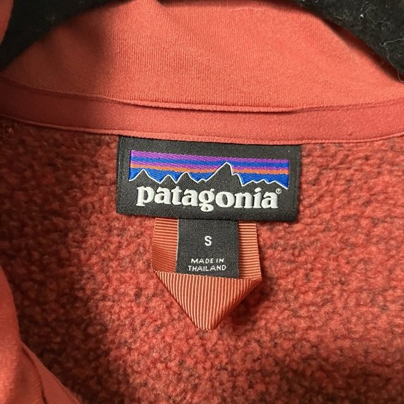 Patagonia Better Sweater Red Half Zip Size Small - Picture 3 of 8